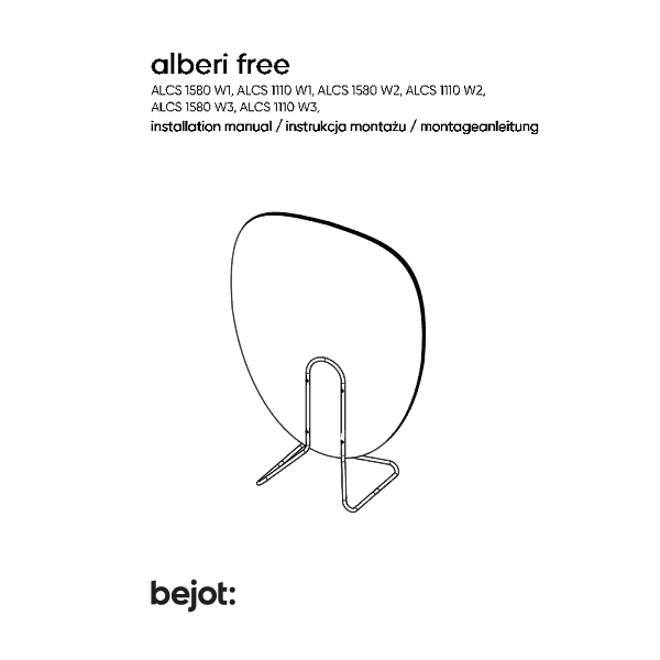 alberi free - instrukcja montażu PL EN